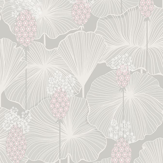 Tapet Boråstapeter Eastern Simplicity Umbrella Leaves 3120