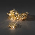 Lyslenke Gnosjö Konstsmide med Snøkrystaller i Metall