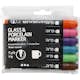 Glass- og Porselenstusj Creativ Company Suppl Farger Strek 1-3 mm Semi Opaque 6 stk/1 Pk