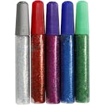 Glitterlim Creativ Company Ass Farger 5x10 ml/Pk