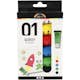 Akrylmaling Creativ Company A-color standardfarger Nr 01 Blank 6stk 20 ml/1 Pk