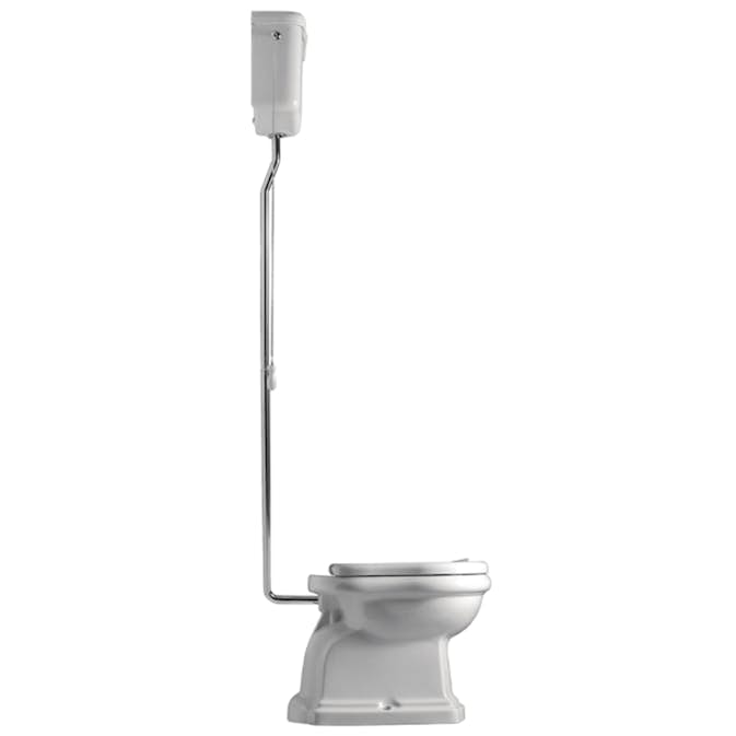 Toalett Lavabo Retro HIGH P-lås