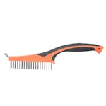 Stålbørste Boxer med skrape 3 Rader Rustfritt Stål