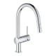 Köksblandare Grohe Minta C-pip Engreppsblandare Krom Svängbar & Utdragbar Pip
