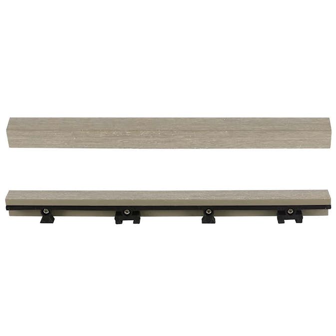 Kantlist Jabo Innvendig Hjørne til Kompositttgulv 2-Pk