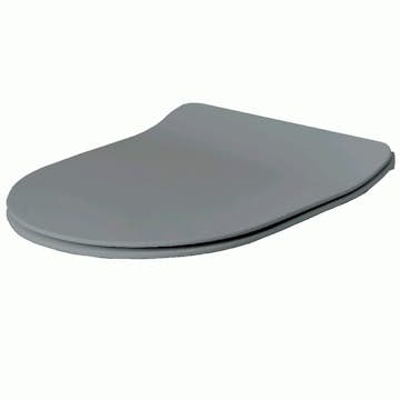Toalettsete Lavabo Glomp Slim Myktstengende Matt grå