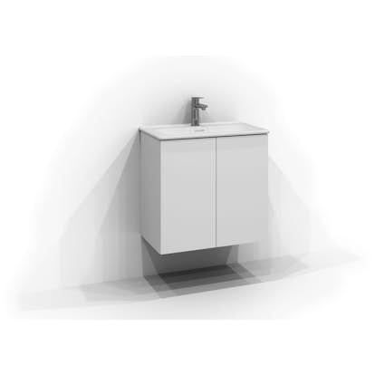 Tvättställsskåp Svedbergs Poem Plan med 2 Dörrar