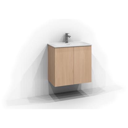 Tvättställsskåp Svedbergs Poem Plan med 2 Dörrar