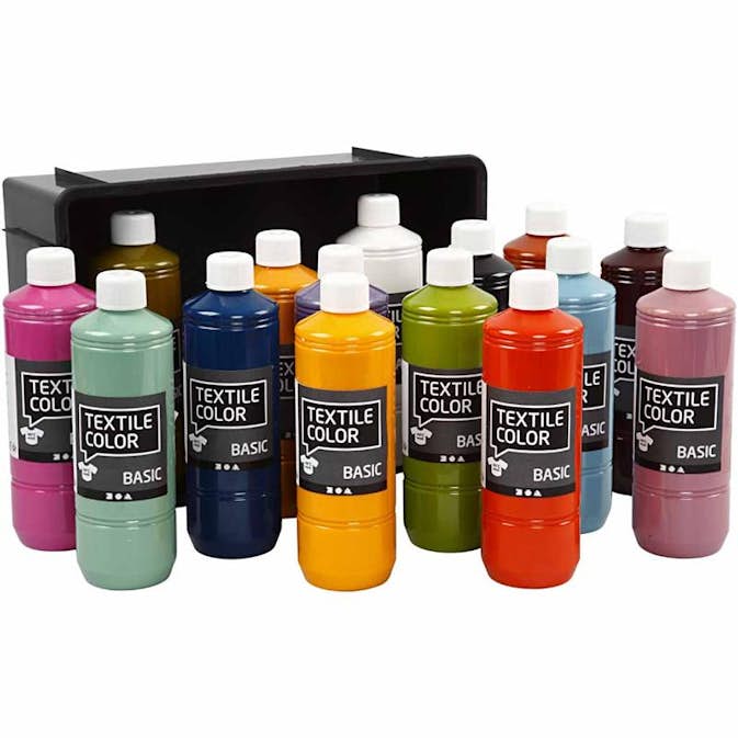 Tekstilfarge Creativ Company Ass Farger 1 Pk
