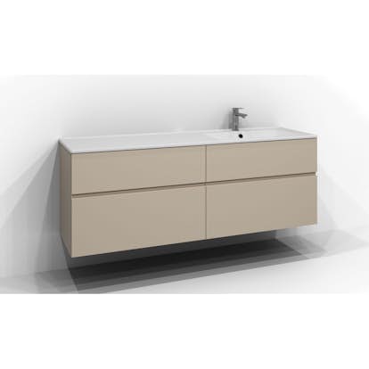 Tvättställsskåp Svedbergs Poem Profil med 4 Lådor