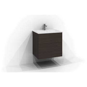 Servantskap Svedbergs Poem Plan 450 med 2 Skuffer