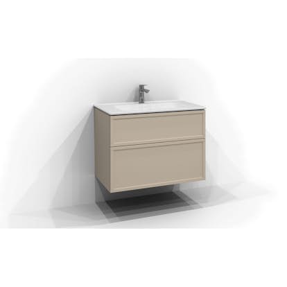 Tvättställsskåp Svedbergs Poem Ram 450 med 2 Lådor