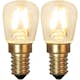 LED-Lampe Star Trading Filament E14 Soft Glow 1,3W 2100K 2-pk