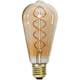 LED-Lampe Star Trading E27 ST64 Decoled Spiral Amber Dimbar 3,2W