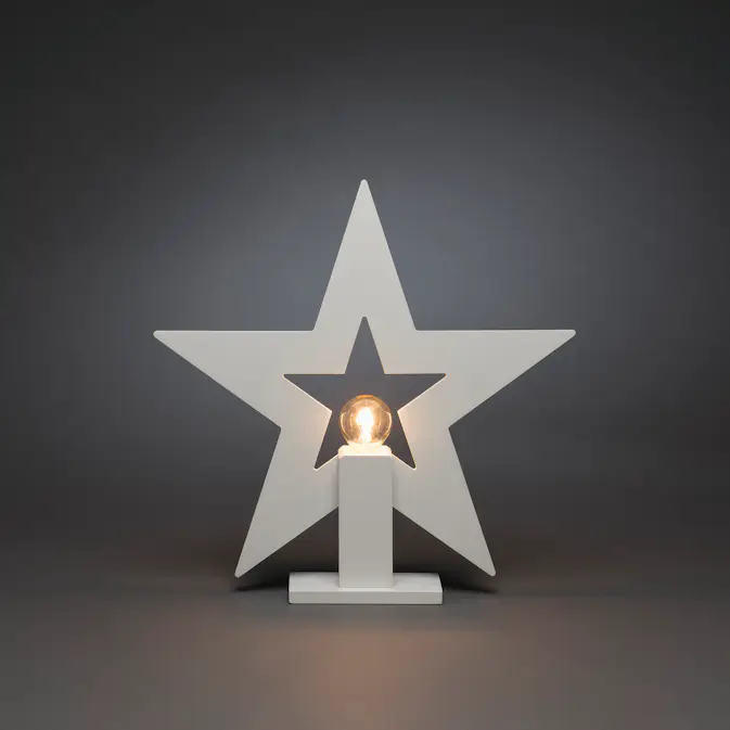 Adventsstjerne Gnosjö Konstsmide Stående Tre E14