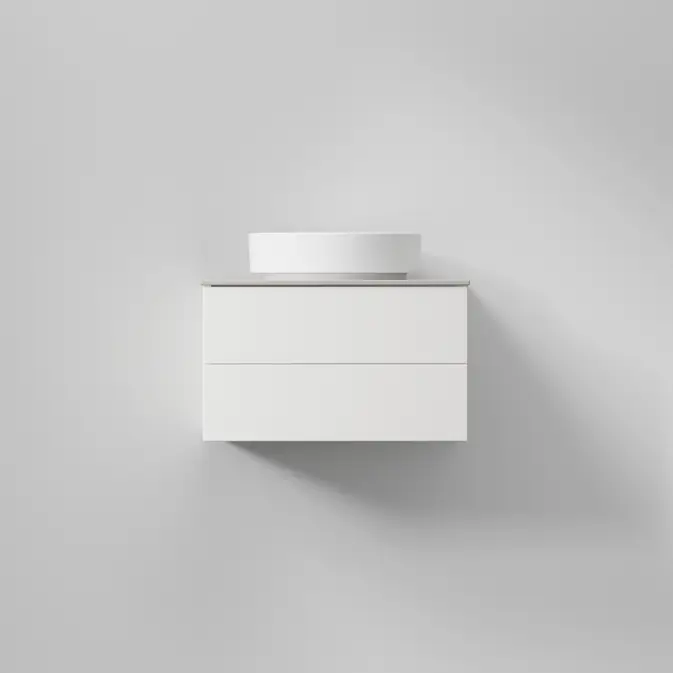 Tvättställsskåp INR Air Solid med 2 Lådor