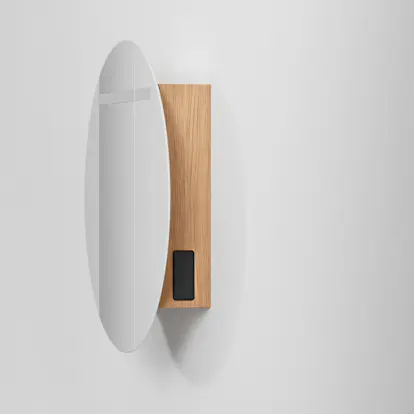 Spegelskåp INR Circ Ø80