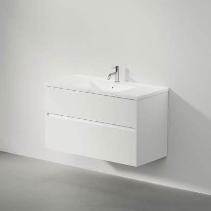 Tvättställsskåp INR Grand Grip med 2 Lådor