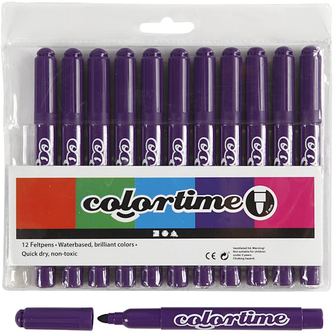 Tusjpenner Creativ Company Colortime Strek 5 mm 1 Pk