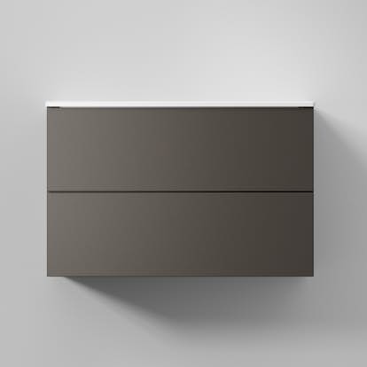 Tvättställsskåp INR Core XS Solid med 2 Lådor