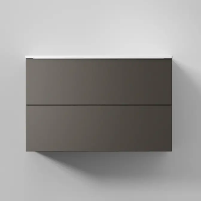 Tvättställsskåp INR Core XS Solid med 2 Lådor