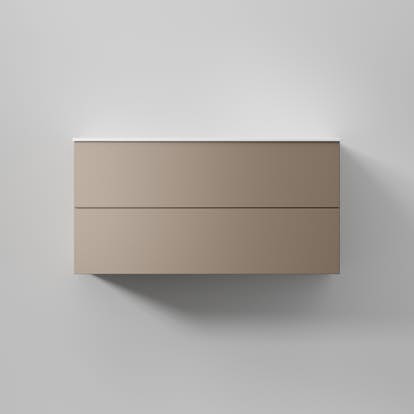 Tvättställsskåp INR Core Solid med 2 Lådor