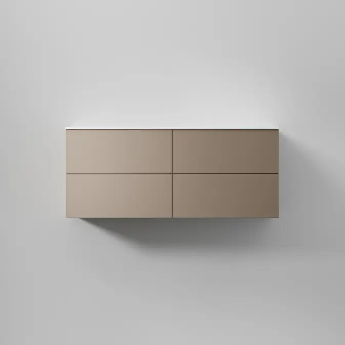 Tvättställsskåp INR Core Solid med 4 Lådor