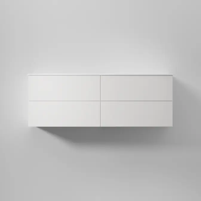 Tvättställsskåp INR Core Solid med 4 Lådor