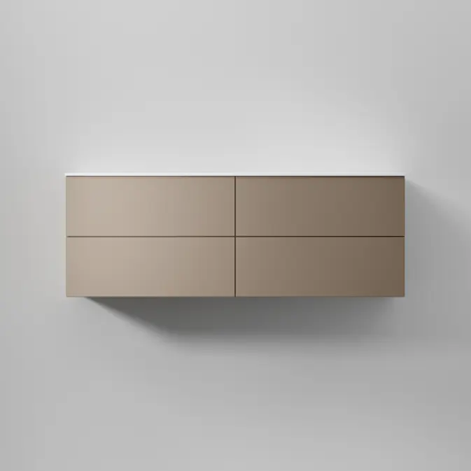 Tvättställsskåp INR Core Solid med 4 Lådor