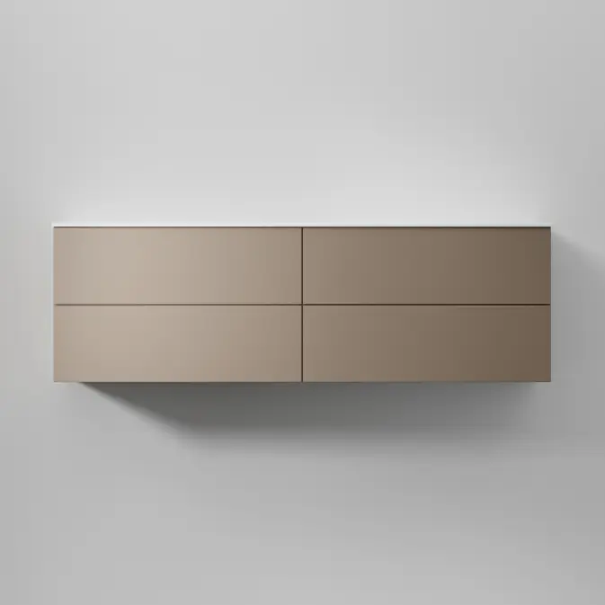 Tvättställsskåp INR Core Solid med 4 Lådor