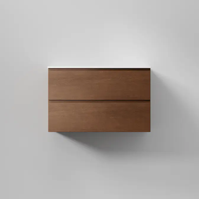 Tvättställsskåp INR Core Grip med 2 Lådor