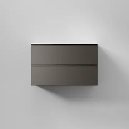 Tvättställsskåp INR Core Grip med 2 Lådor