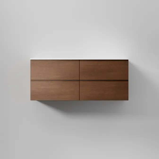 Tvättställsskåp INR Core Grip med 4 Lådor