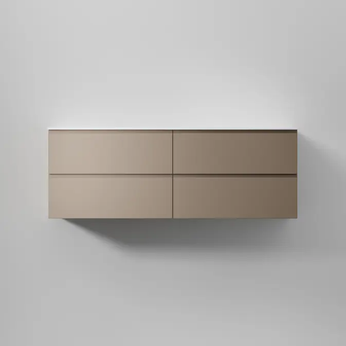 Tvättställsskåp INR Core Grip med 4 Lådor