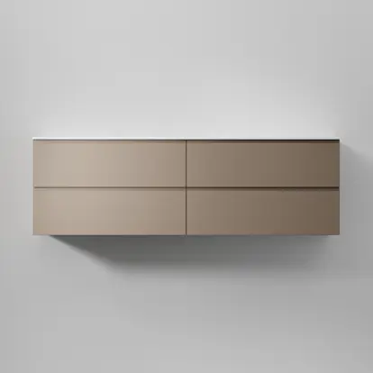 Tvättställsskåp INR Core Grip med 4 Lådor