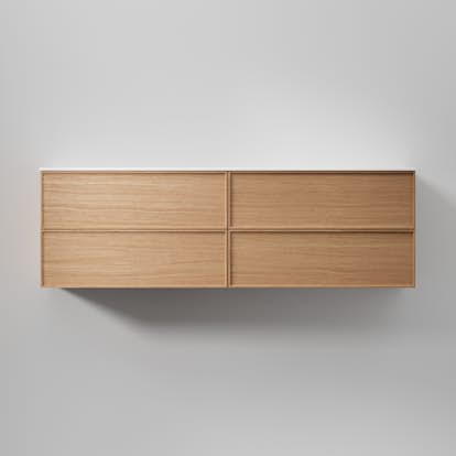 Tvättställsskåp INR Core Sense med 4 Lådor