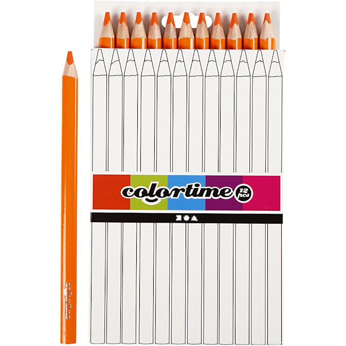 Fargeblyanter Creativ Company Colortime Jumbo 12 stk/1 Pk
