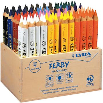 Fargeblyanter Creativ Company Lyra Super Ferby 1 Kjerne 6,25 mm 96 stk/1 Pk