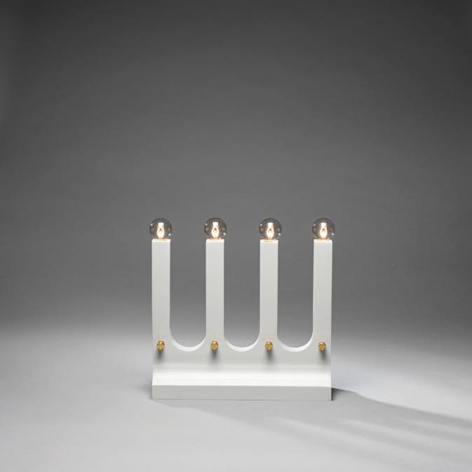 Adventstake Gnosjö Konstsmide 3918 4 Lys Tre