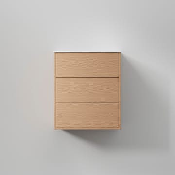 Tvättställsskåp INR Terra Solid med 3 Lådor