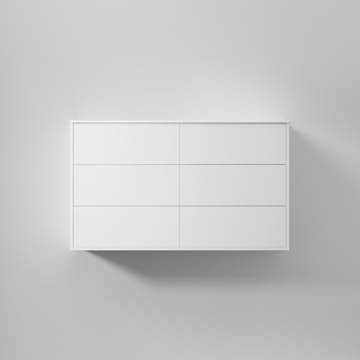 Tvättställsskåp INR Terra Solid Dubbel med 6 Lådor