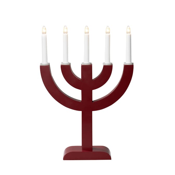 Adventstake Gnosjö Konstsmide 5 Lys Tre