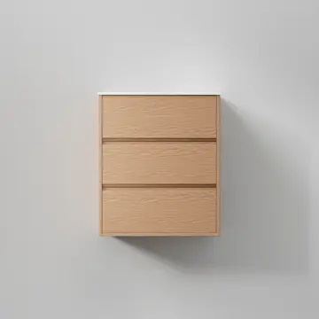 Tvättställsskåp INR Terra Grip med 3 Lådor