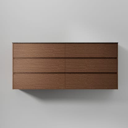 Tvättställsskåp INR Terra Grip Dubbel med 6 Lådor