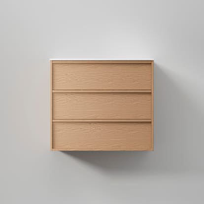 Tvättställsskåp INR Terra Carve med 3 Lådor