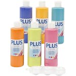 Hobbyfarge Creativ Company Plus Color Fargerik 6x250 ml/1 Pk