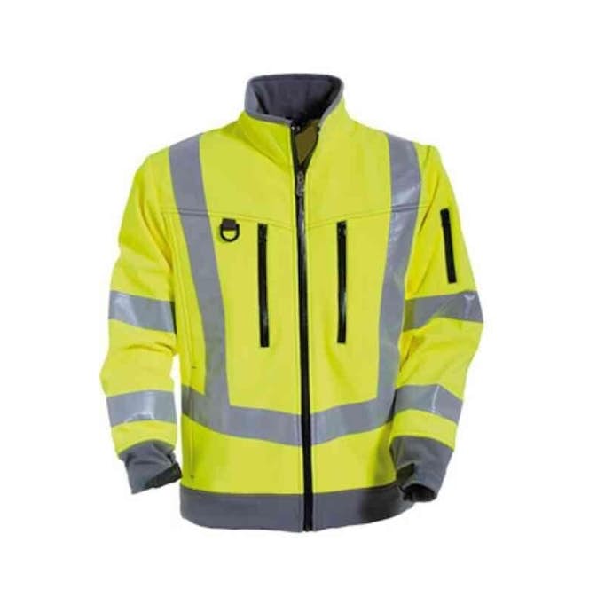 Softshelljakke Tranemo Ce-Me HiVis kl.3
