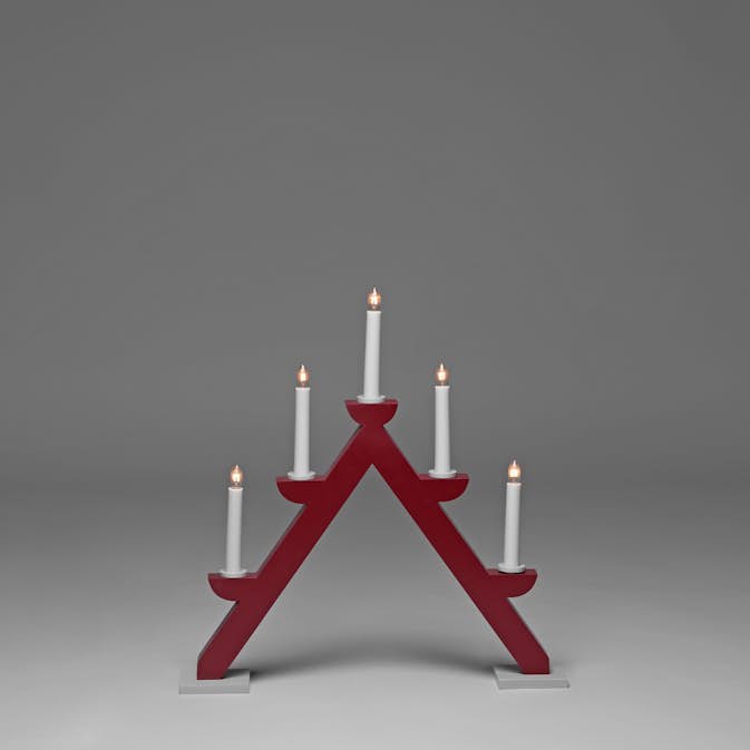 Adventstake Gnosjö Konstsmide 5L Tre