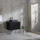 Tvättställsskåp Bathlife Extas Svart