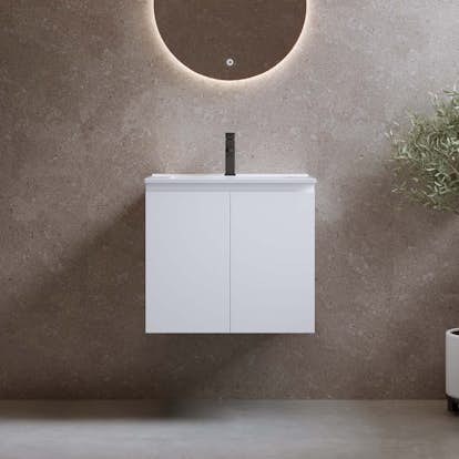 Tvättställsskåp Bathlife Smila med Tvättställ